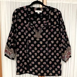 LOFT Tie-front Blouse